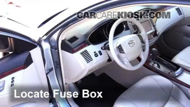 2011 Toyota Avalon 3.5L V6 Fusible (intérieur) Contrôle
